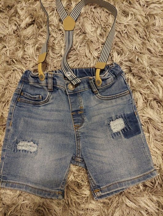 Spodenki jeansowe h&m 92