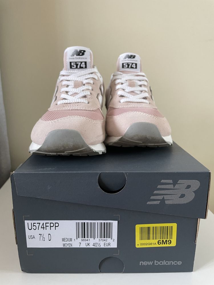 New balance unisex 574 różowe