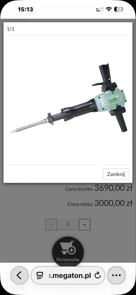 Hitachi mlot sprzedam