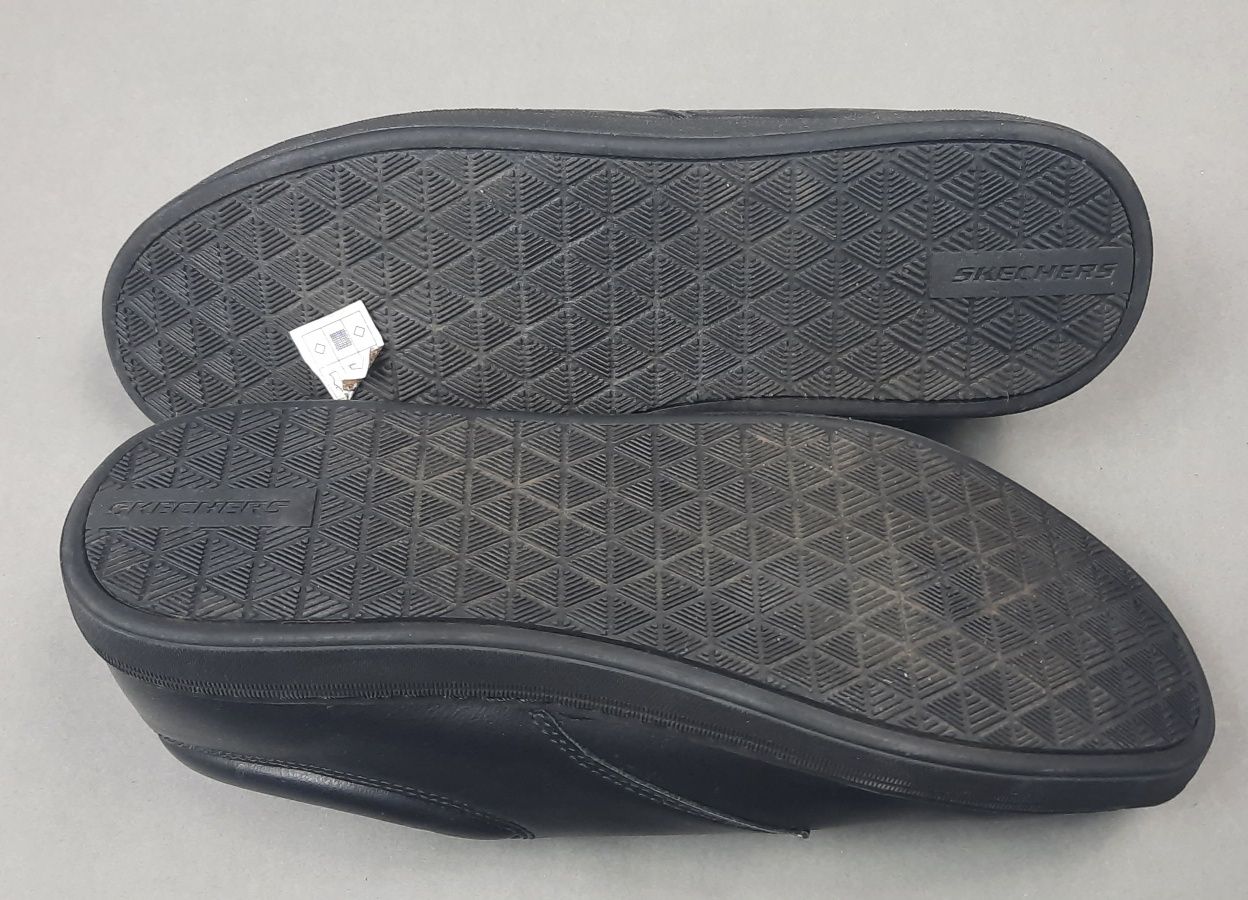 Skechers Lanson skórzane półbuty Memory 43 28cm