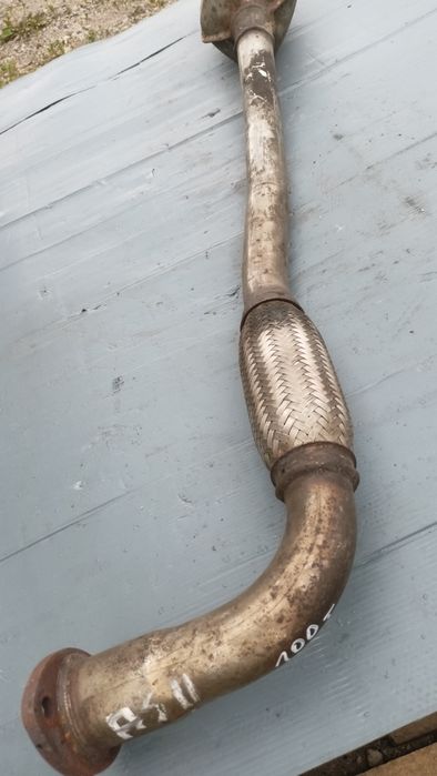 Opel Astra ll 1,7 Isuzu rura do kolektora z tłumikiem drgań