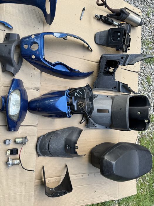 Skuter Romet coliber router części 50 cc 4 sów koła 10 cali