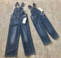 Комбинезон джинсовый H&M.104 см 3-4 года
