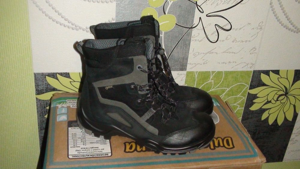 Ecco gore-tex - шкіряні зимові водостійкі черевики