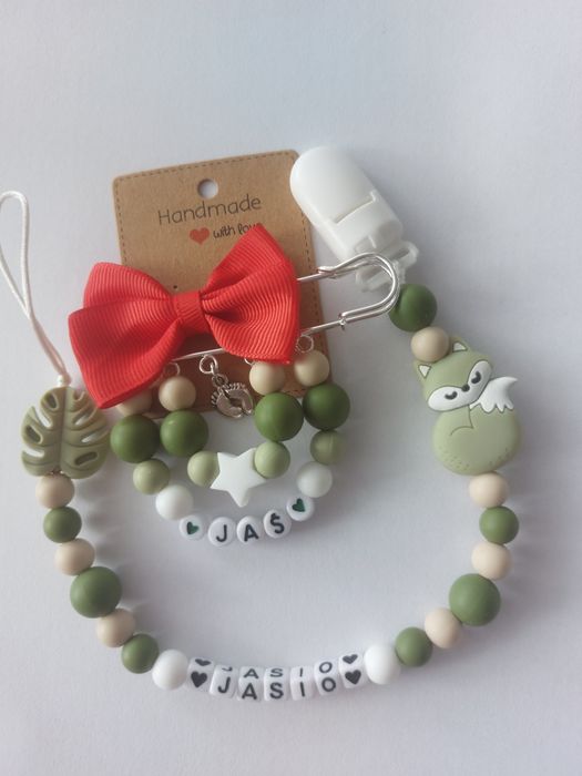 Zawieszka do smoczka z imieniem