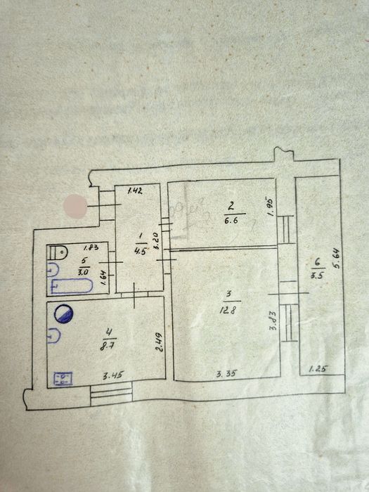 2х кімнатна квартира