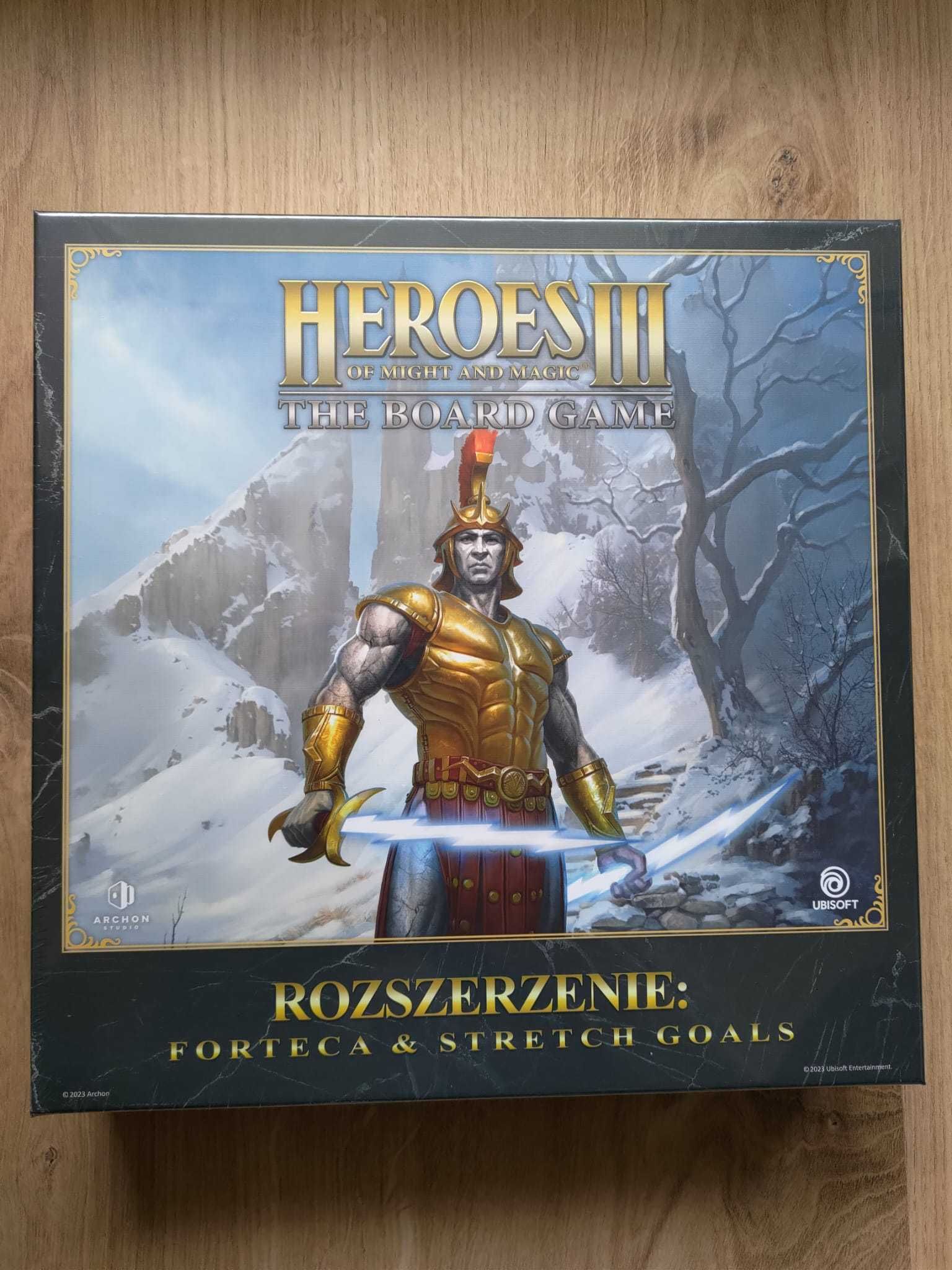 Heroes of Might & Magic III The Board Game Heroes 3 Gra Planszowa