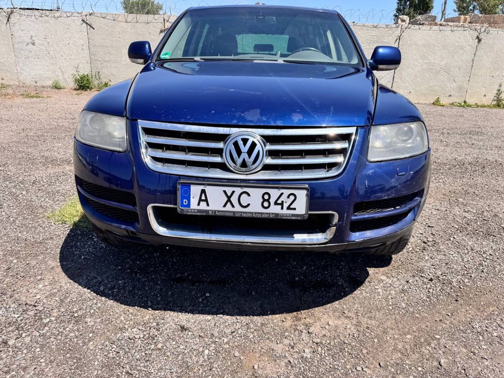 Разбор Volkswagen Touareg Туарег 5.0 дизель фольц детали запчасти бу