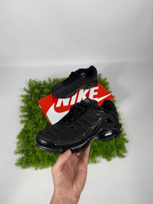 Кросівки Nike Air Max TN Black / чорні найк еір макс тн терраскейп