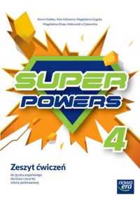 Język angielski SP 4 Super powers neon Ćw. 2023 - praca zbiorw