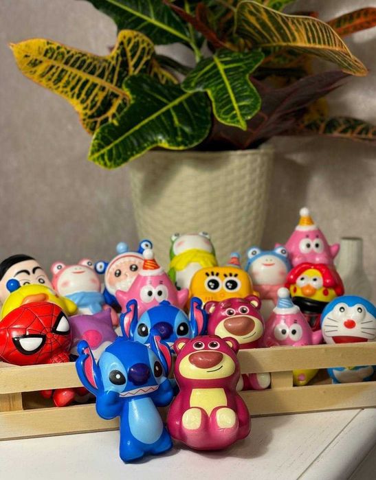 Іграшки Сквіш приз для Кран-машин Хватайка Звіролов Призові Атракціони