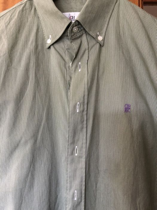 Camisas das marcas Carolina Herrera, façonnable, hilfiger e MD