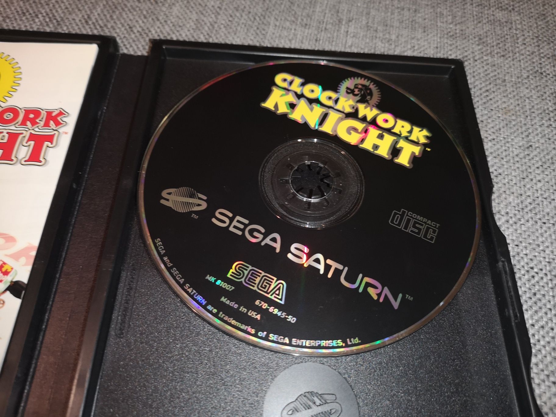 Clokwork Knight SEGA SATURN gra (stan BDB++) rzadkość na rynku