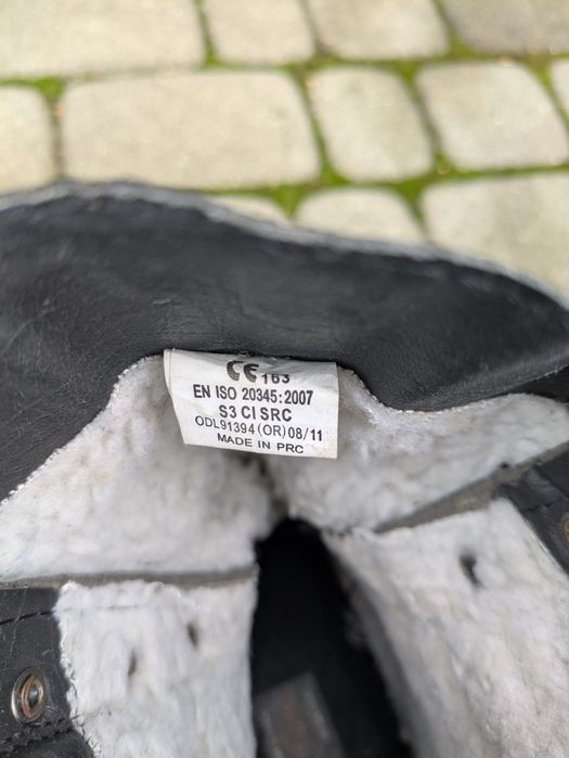 Obuwie BHP zimowe rozmiar 45