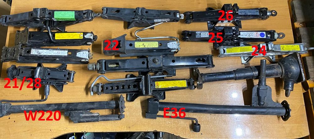 LEWAREK PODNOŚNIK MERCEDES BMW FIAT FORD MAZDA JAGUAR PEUGEOT CITROEN RENAULT