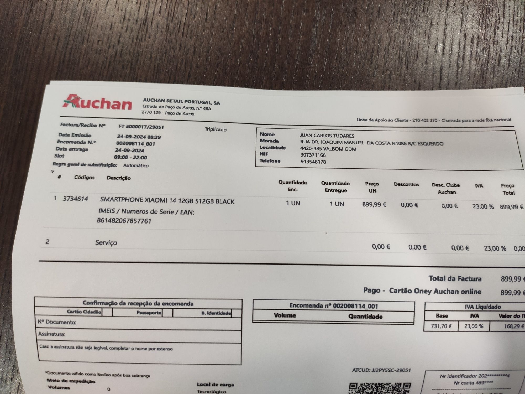Xiaomi 14 de 512 GB + relógio Xiaomi watch S4