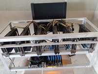 Майнінг ферма Sapphire Nitro RX 470, 4 GB x 6шт
