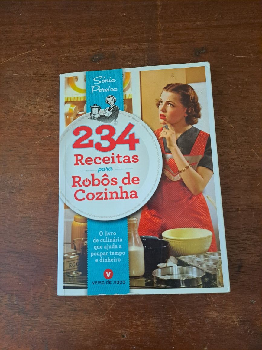 Livro 234 receitas para Robôs de Cozinha