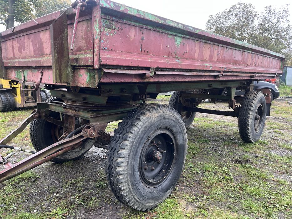 Przyczepa THK 5 wywrotka rolnicza kipper jak autosan d47 hl 6 hw