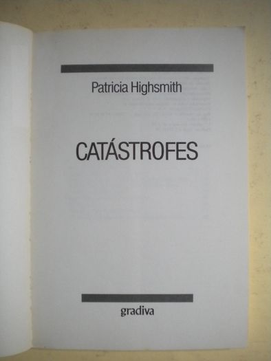 Catástrofes de Patricia Highsmith