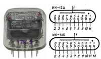 Газоразрядний індикатор Ин 12