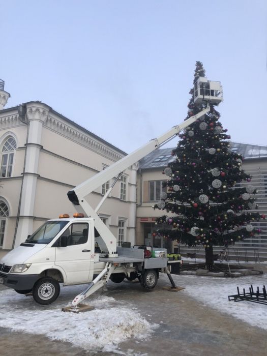 Podnosnik Koszowy 20m-35m ruthmann Podnosniki  Warszawa montaż reklam