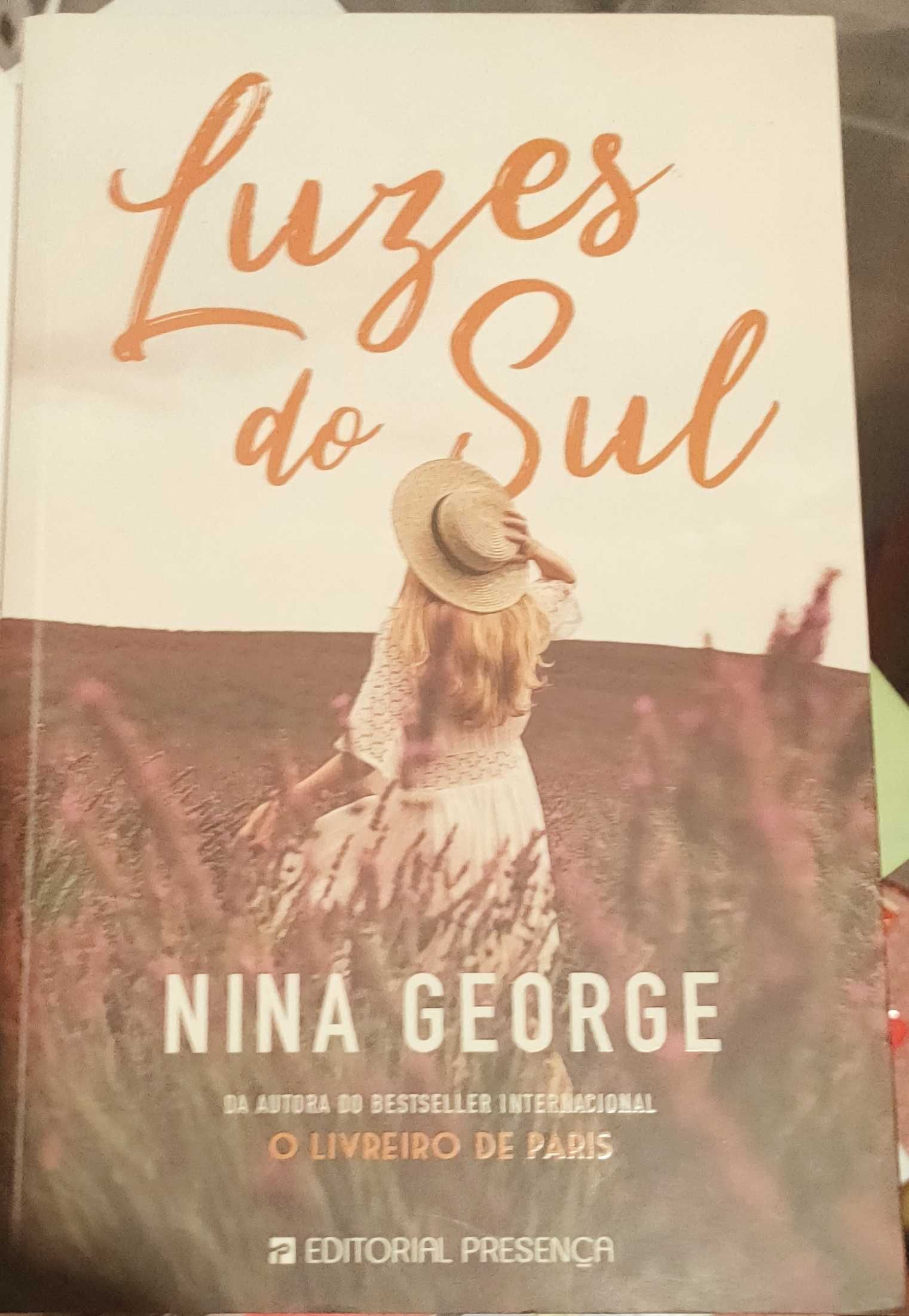 Livro novo Luzes do sul de Nina George