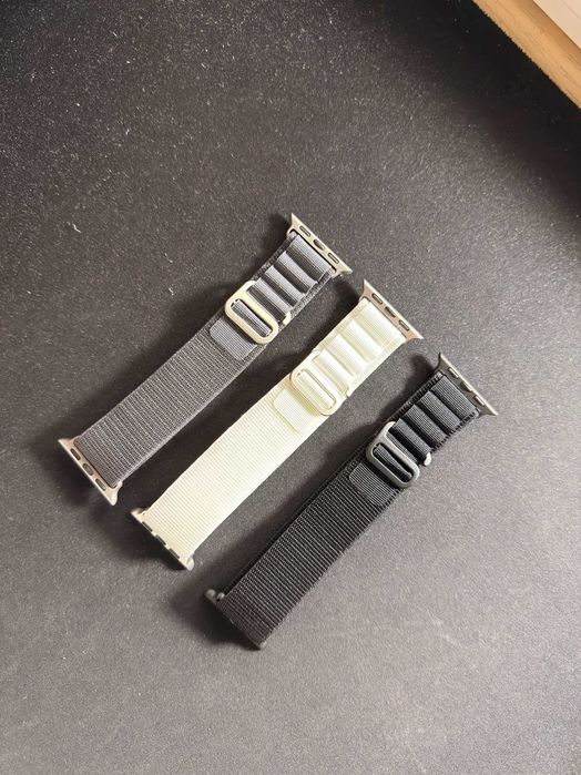 Pulseira Laço Alpino – Apple Watch Ultra 2 & Séries - NOVO (Pack3)