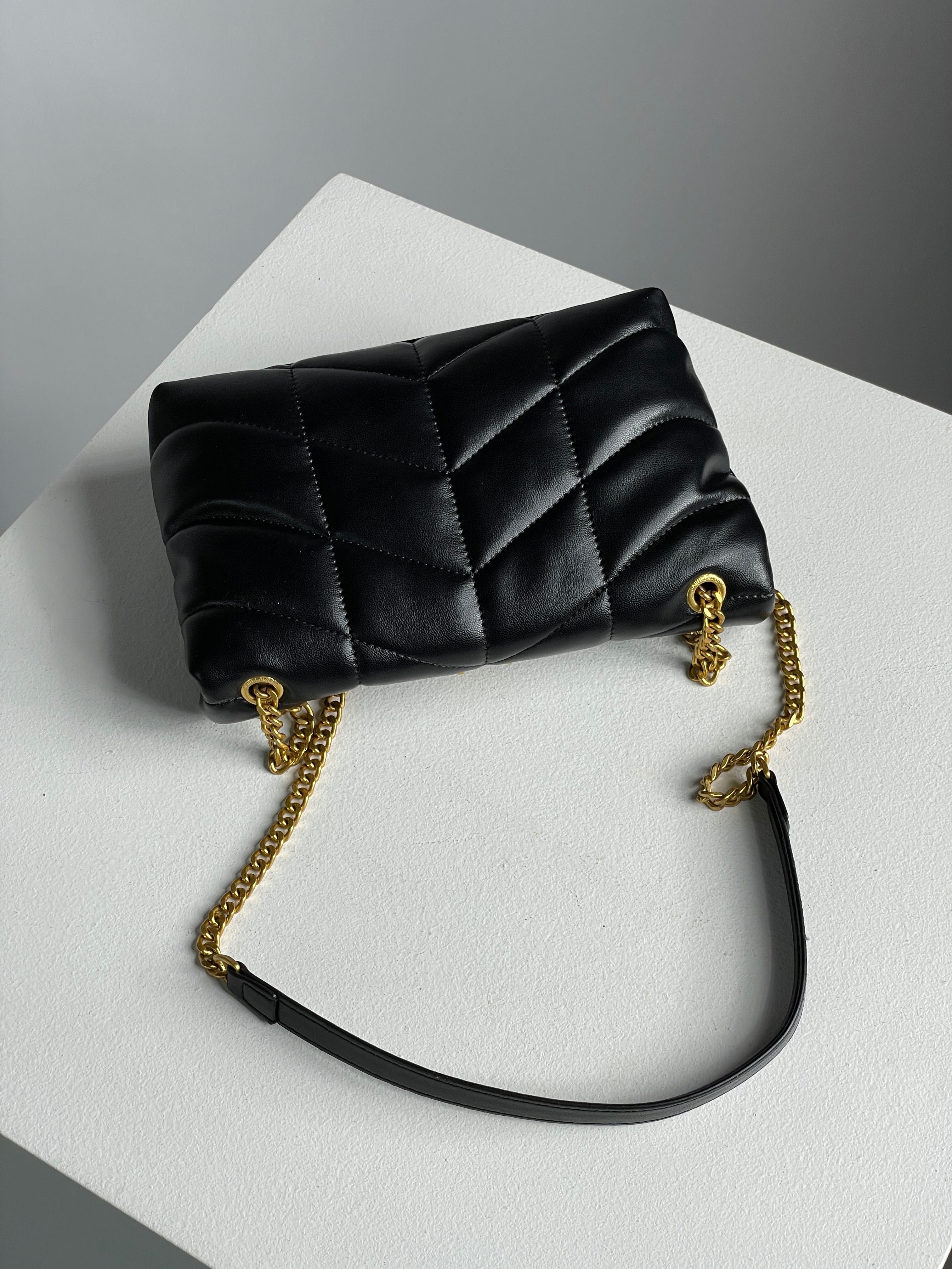Torebka Saint Laurent puffer small nappa