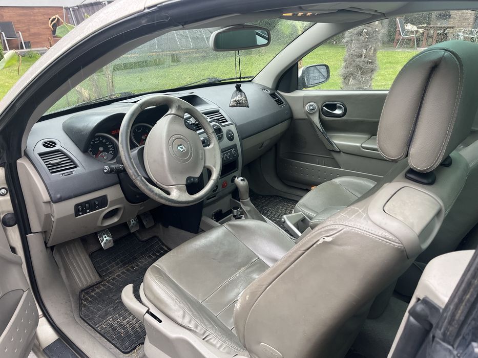 Renault Megane 2 CC 1.6 Bezwypadkowy, 1 właściciel 190 000 km oryginał