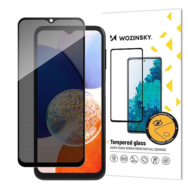Wozinsky Privacy Glass szkło hartowane Samsung Galaxy A14/5G / Galaxy