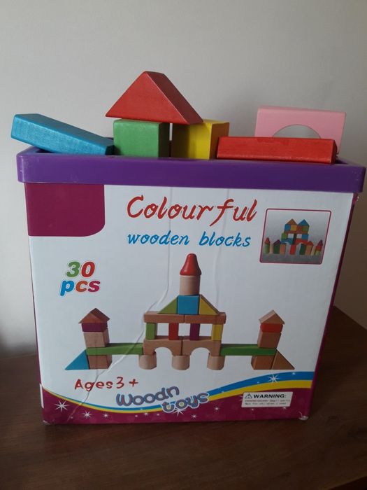 Дерев'яні кубики,куб сортер, стукалка Tolo,каталка Battat