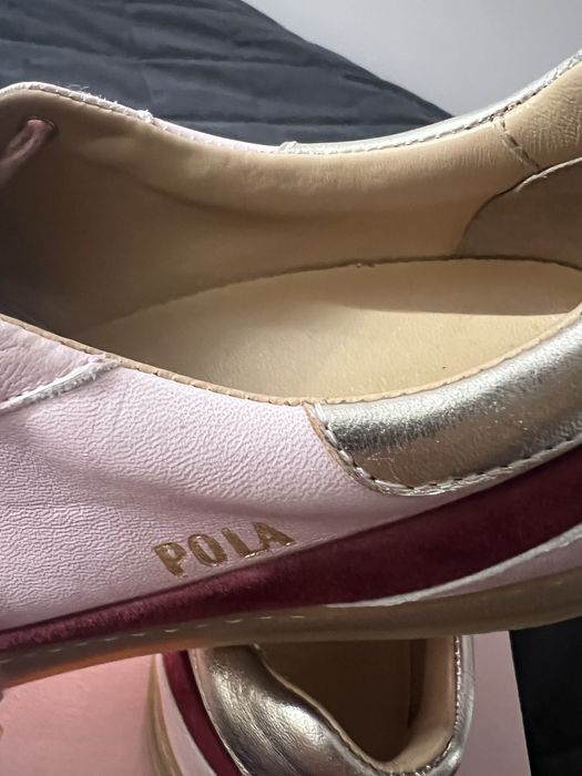 POLA sneakersy skóra naturalna jakość R.41