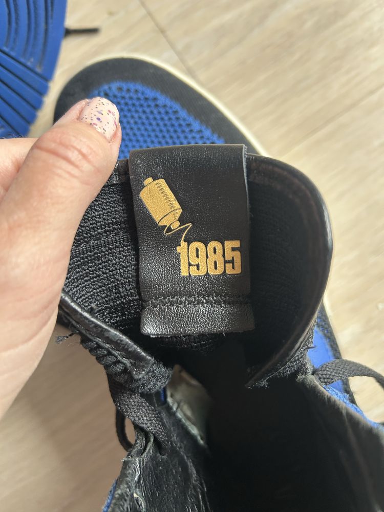 Niebieski-czarne Nike Jordan, r. 41 (40)