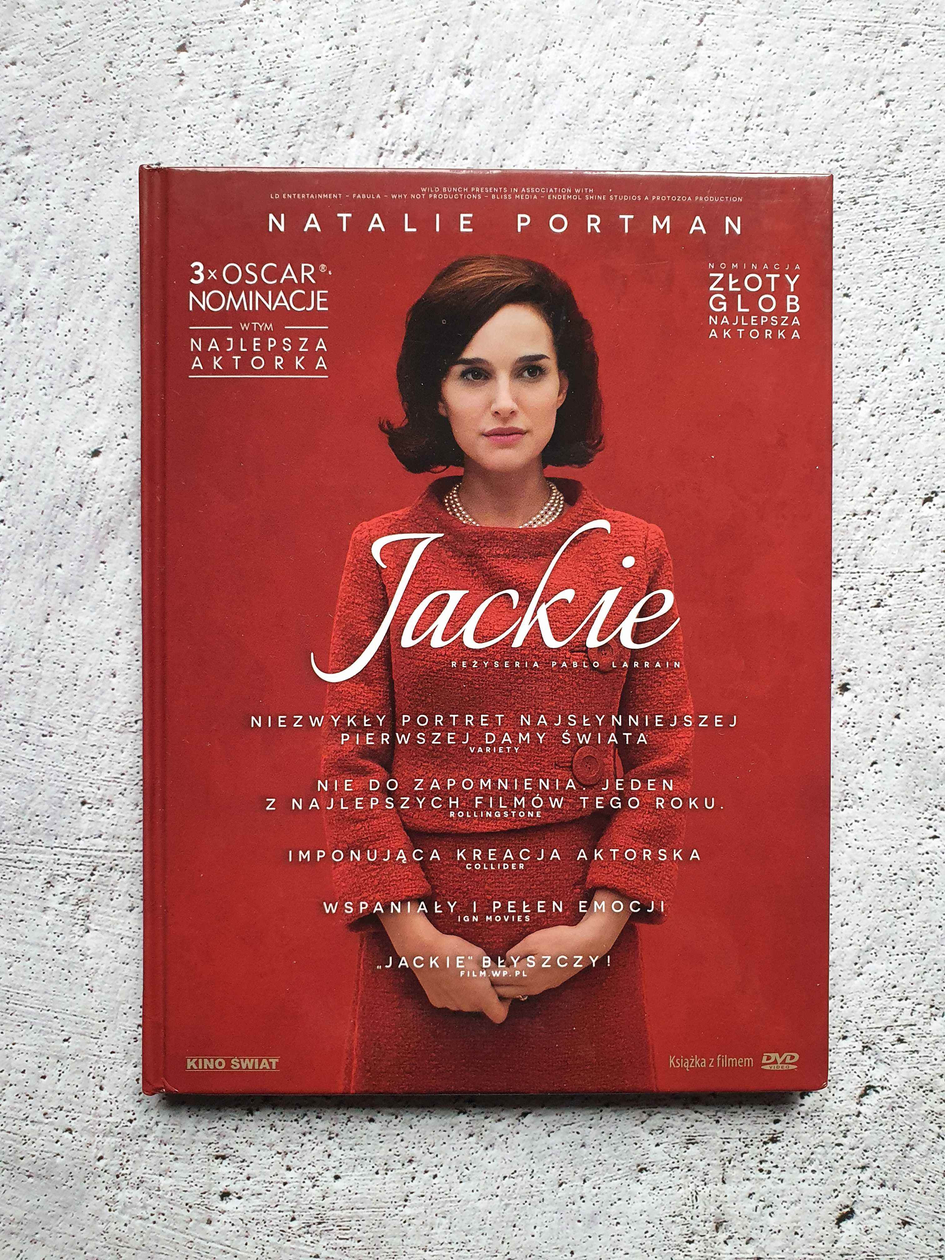 Jackie - Film DVD z "książką" - Jacqueline Kennedy - Natalie Portman