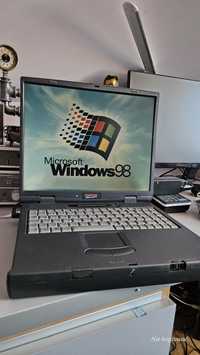 Stary laptop Pentium II mmx