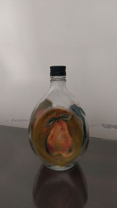 Garrafa Pintada à Mão