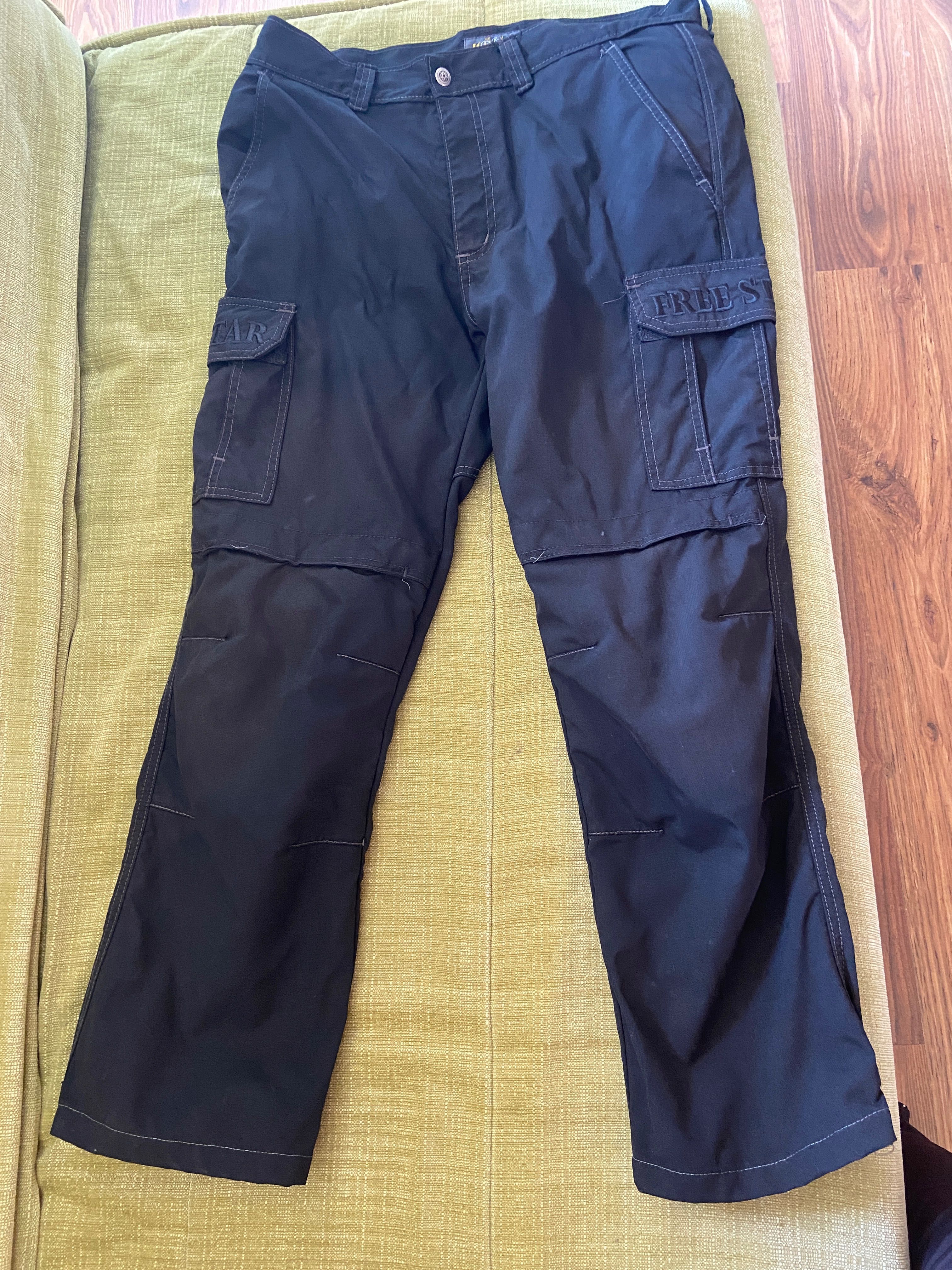spodnie motocyklowe cordura , rozmiar M, czarne, super stan