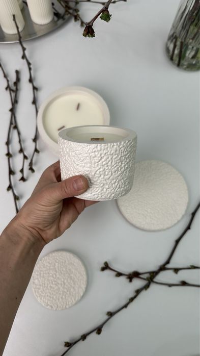 Ароматні свічки ручної роботи