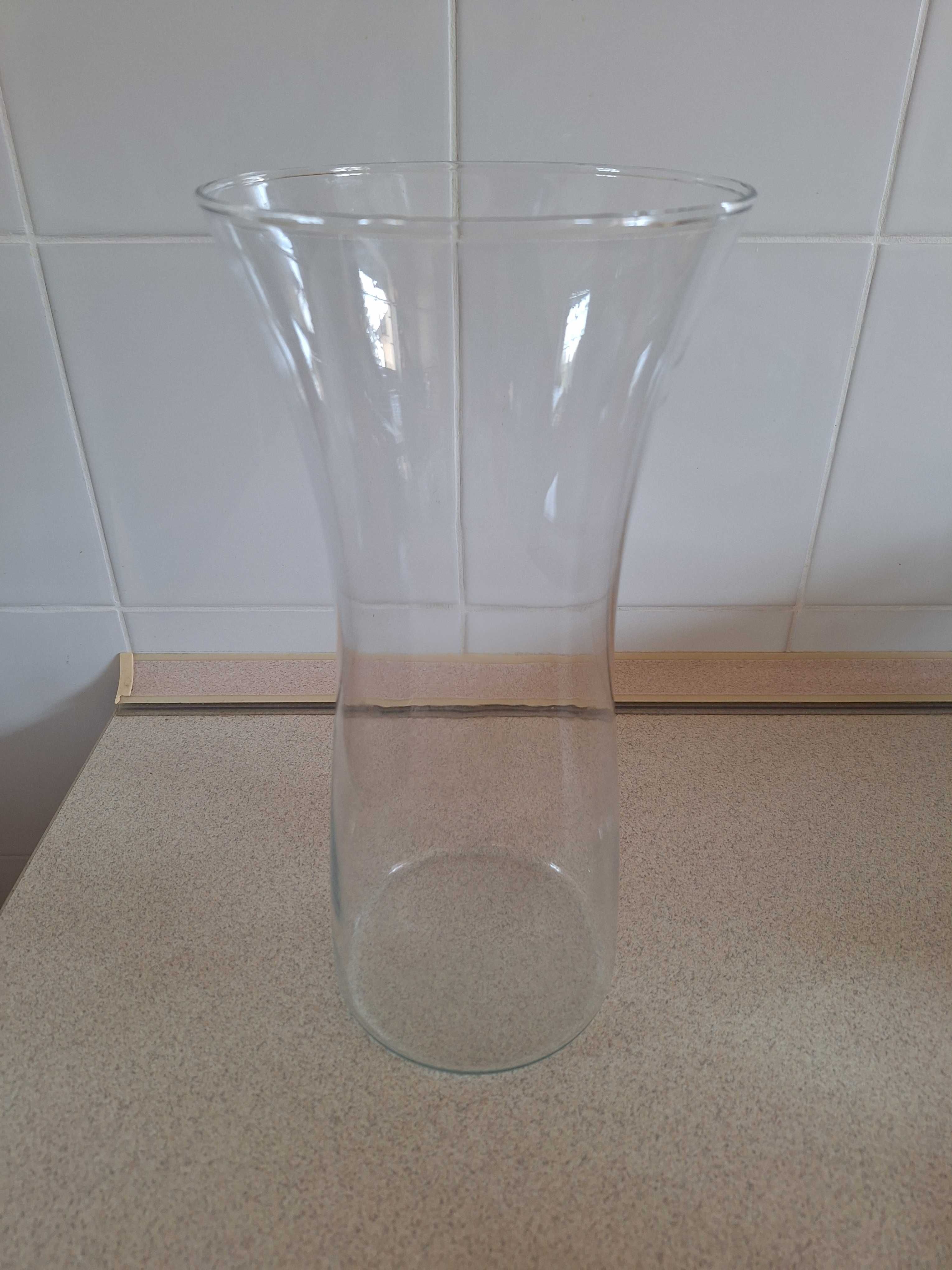Wazon szklany wyskosc 30cm