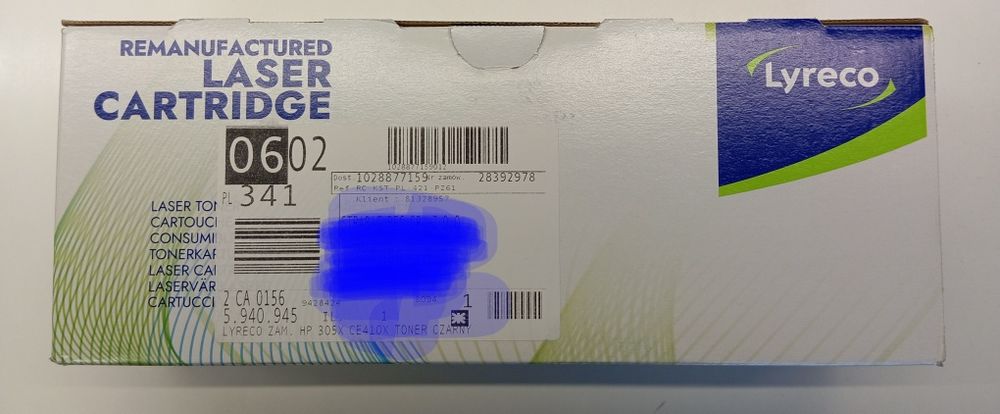 Cartridge czarny CE278A 78A