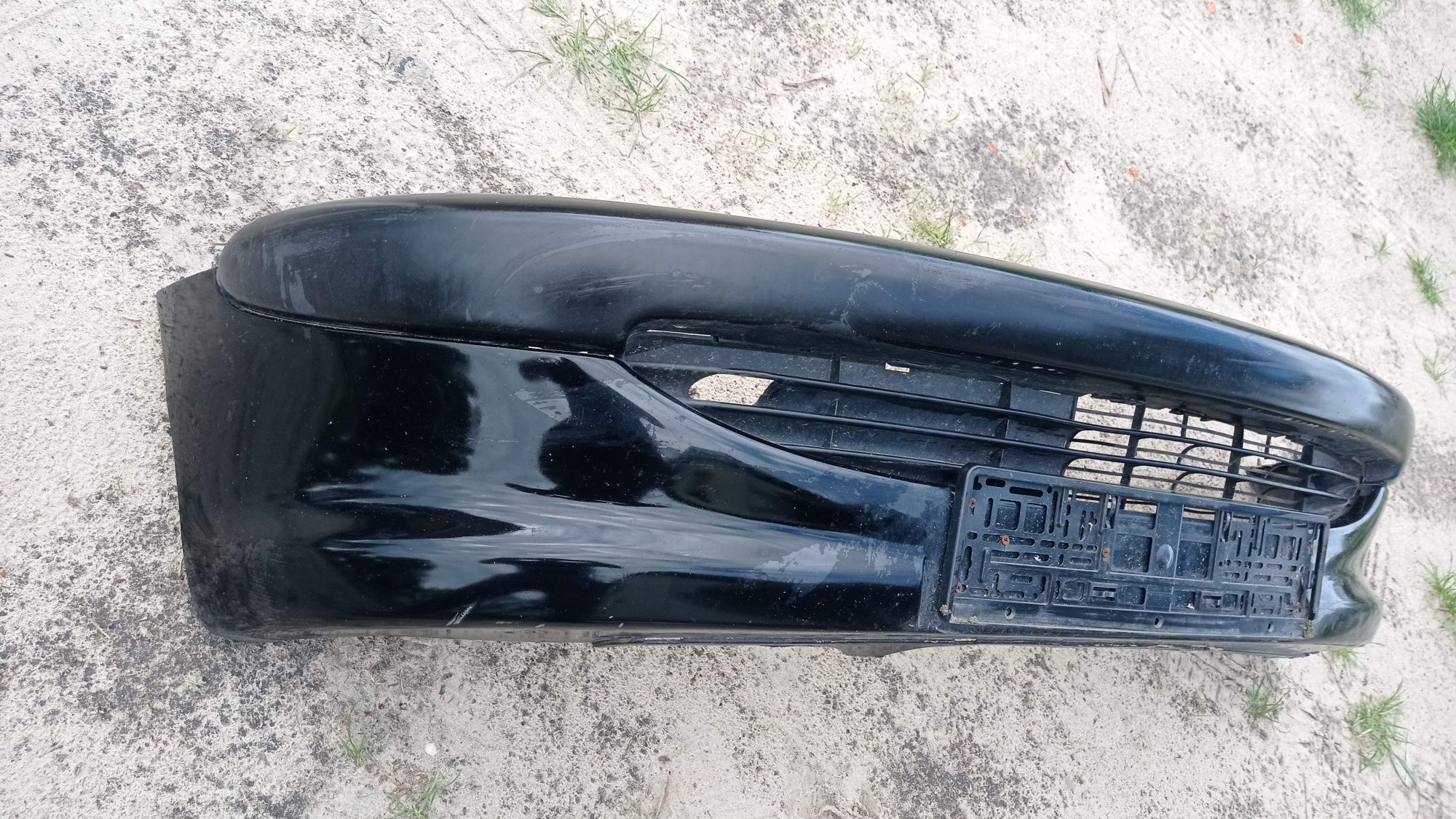 Zderzak przedni Peugeot 206 kolor czarny Exyb