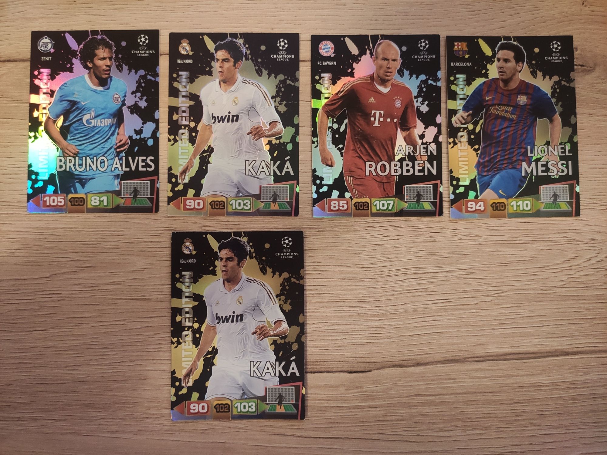 Karty Panini Champions League 2011/2012 - LIMITED EDITION