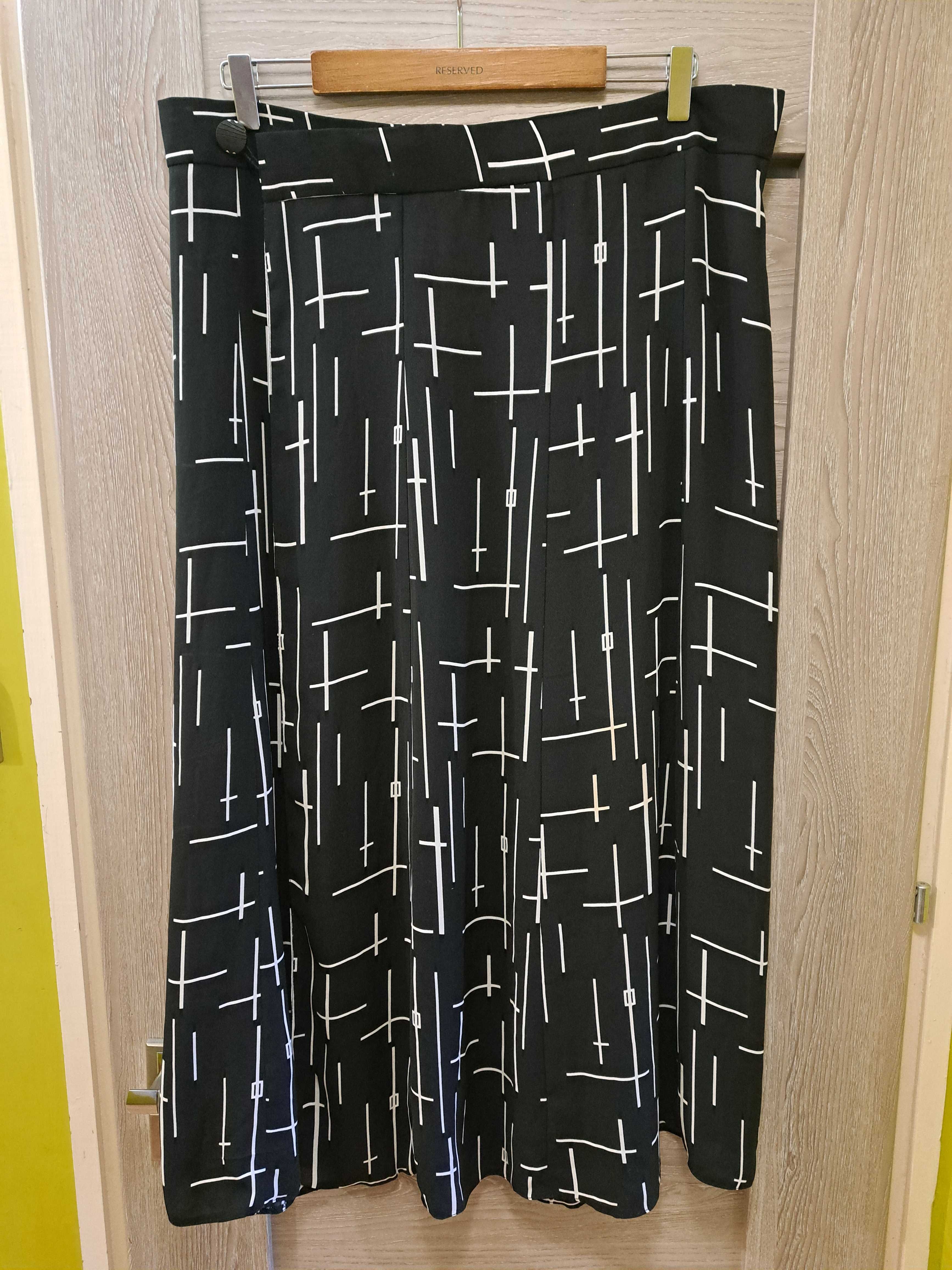 Duża spódnica kopertowa JIA NI , rozmiar 2XL / 44