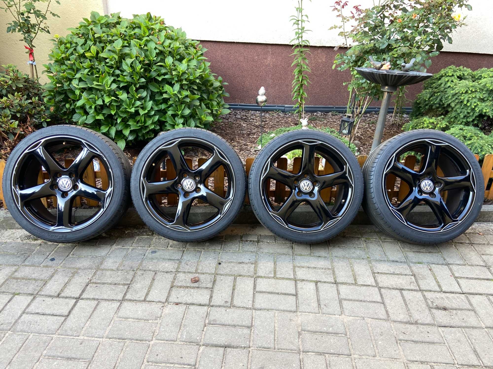 Oryginalne Felgi Golf 5 6 7 GTI Rabbit Karthoum 18 CALI 5x112 Leon