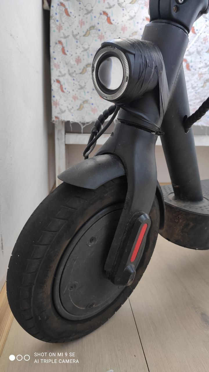 Електросамокат Electric Scooter Pro Black
