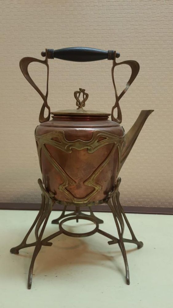 чайник латунний початок XX століття