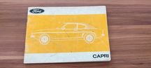 Instrukcja obsługi Ford Capri (MK I) / Mark I Stand 10/1972–