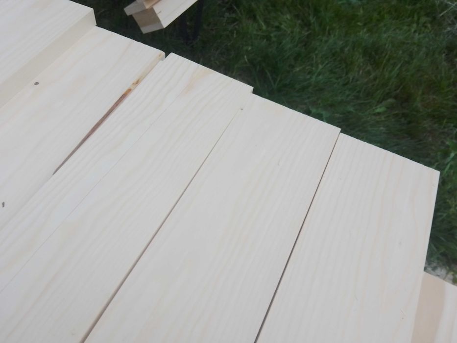 Nowa deska tarasowa, świerk 120 cm
