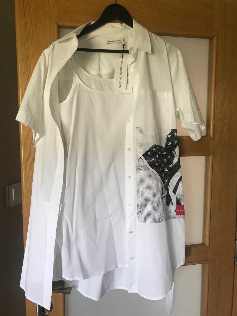 Sukienka koszulowa Calvin Klein